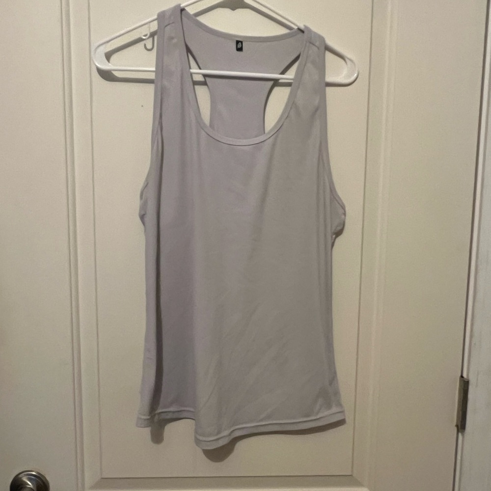 P'tula Light Gray Tank Top